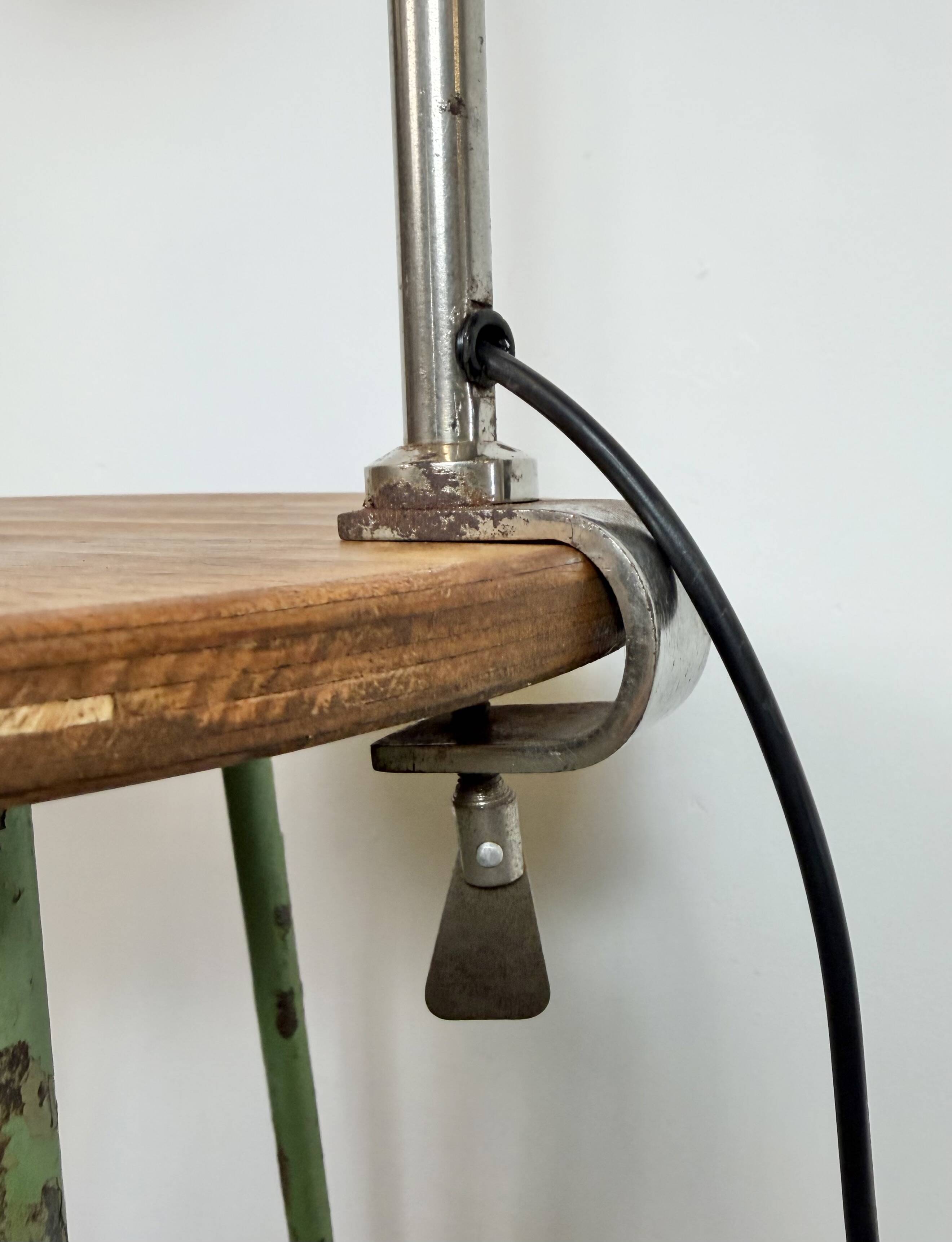 Industrial Workshop Gooseneck Table Lamp, 1960s