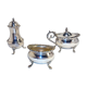 Mappin condiment set - Webb silver metal