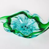 Platter, Murano glass, Italian design, 1960s, made in Italy