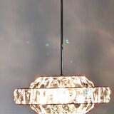 Crystal saucer chandelier by Kinkeldey, 1960s-70s