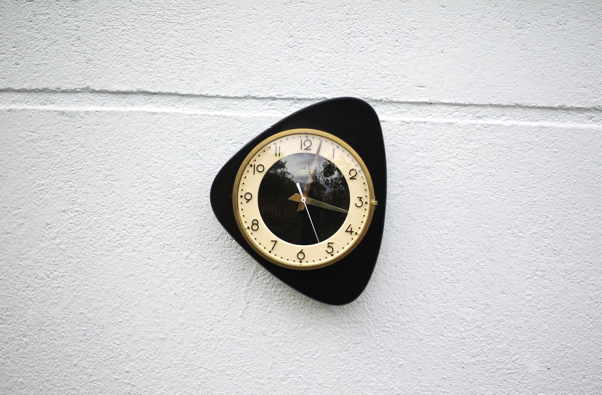 Galli vintage clock, vintage pendulum, wall clock, 60's