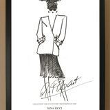 Drawing of the house Nina Ricci