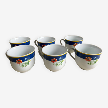Tasses à thé Kenzo en porcelaine