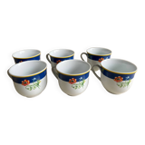 Kenzo porcelain tea cups
