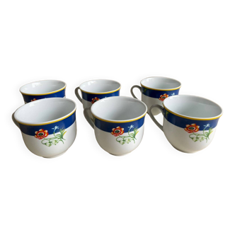 Kenzo porcelain tea cups