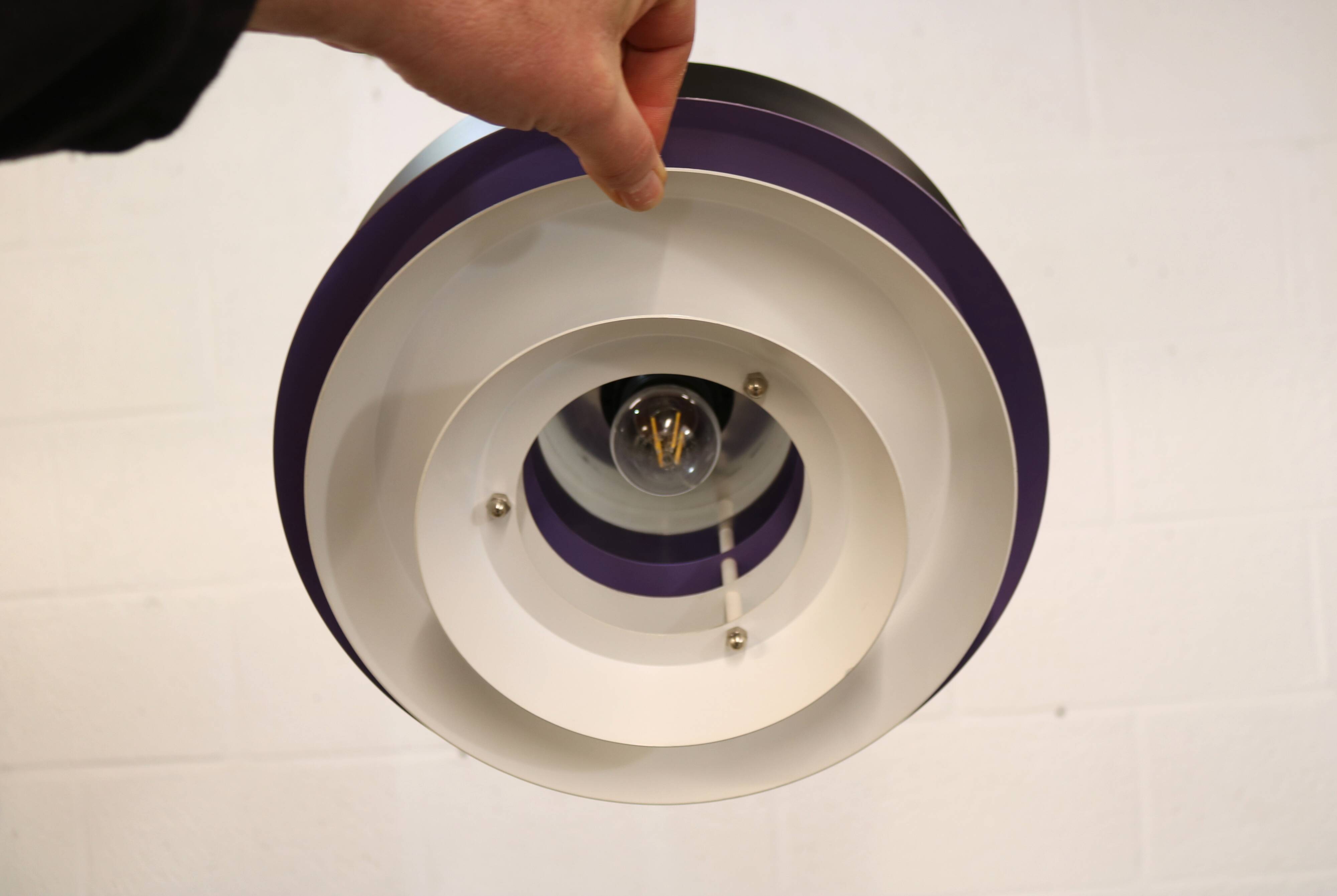 Swedish Vintage Design Lamp: Carl Thore Trava, 1970s Scandinavian Lighting