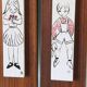 Ceramic wall paintings, vintage, vintage wall decoration
