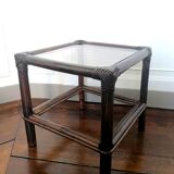 Rattan sofa end, 1960s