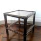 Rattan sofa end, 1960s