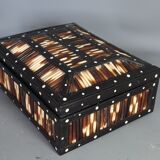 Old ebony box and porcupine thorn around 1930