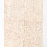 4x7 Salmon Beige Handmade Turkish Vintage Rug