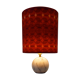 Lampe a poser 1970 marbre tissus