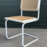 Set of 4 Cesca b32 model chairs in white dining chair