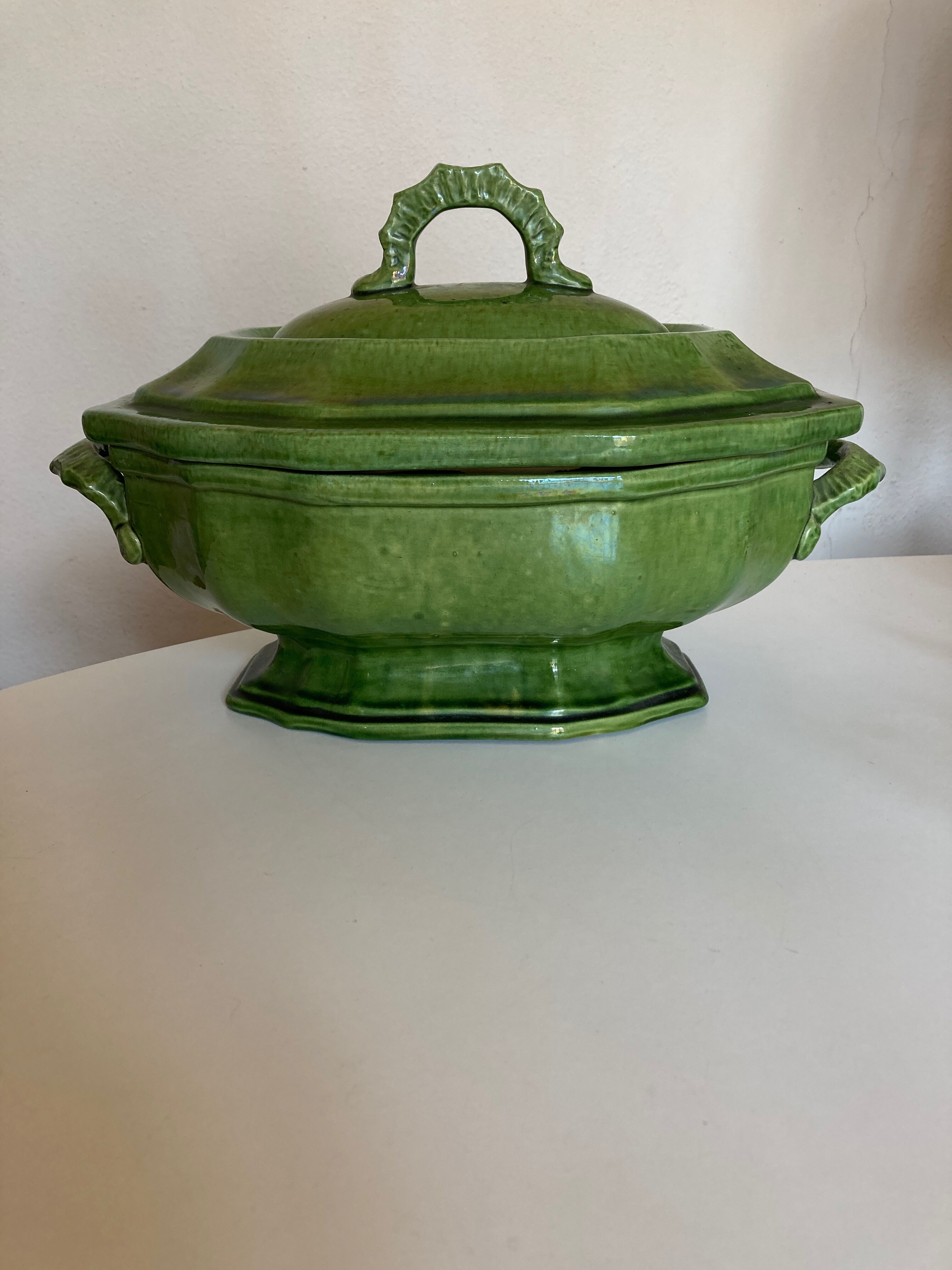 Tureen in Aegitna glazed clay 1960