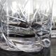 Daum crystal whiskey glasses