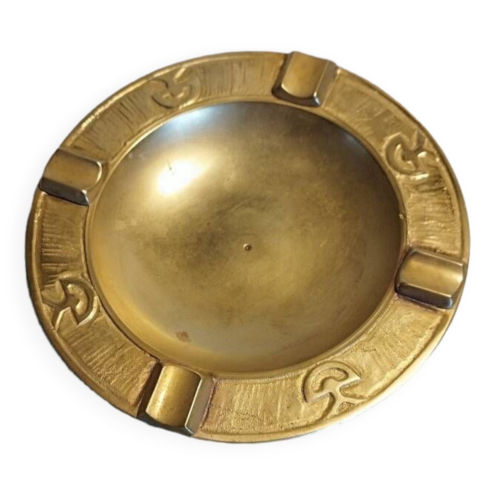 Brass ashtray