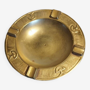 Brass ashtray