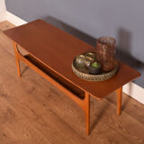 Table basse Jentique en teck des années 1960