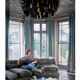 Lot de 2 suspensions ochre diam 100cm