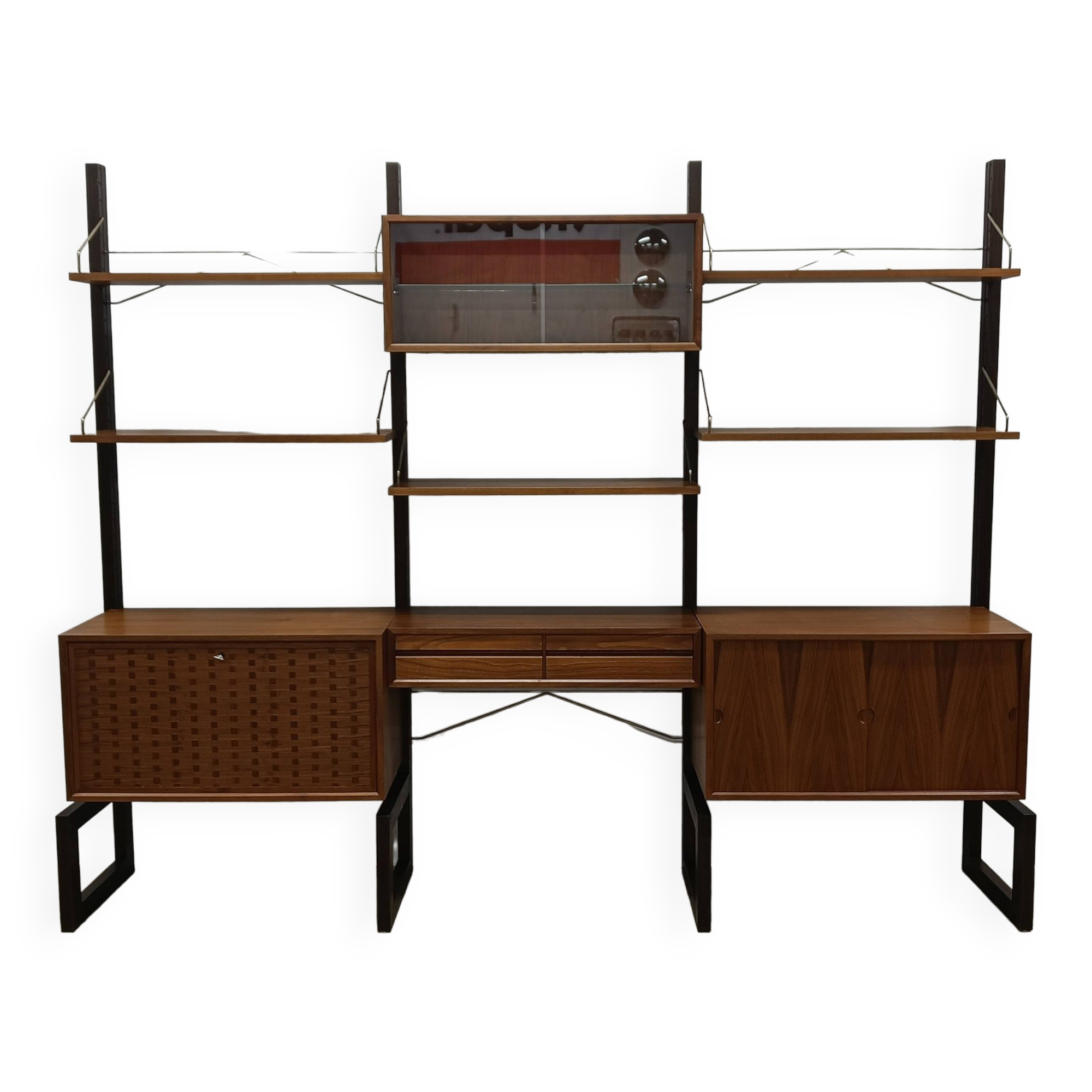 Danish Royal System modular shelving system by Poul Cadovius