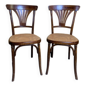 Paire de chaises Art - nouveau