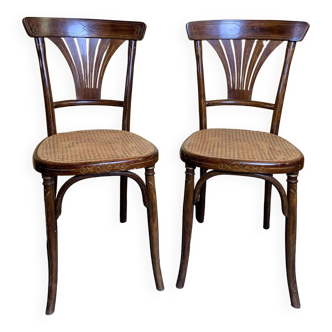 Paire de chaises Art Nouveau