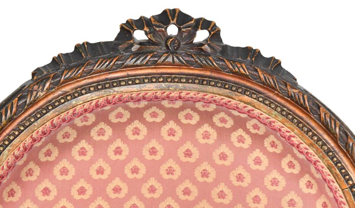 Set of 4 Louis XVI style cabriolet chairs