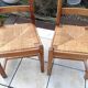 Pair of mulched / vintage chairs 60s-70s