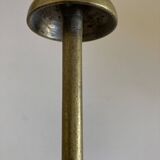 Patère de campagne 1930 en laiton doré patiné