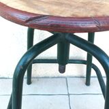 Antique industrial stool