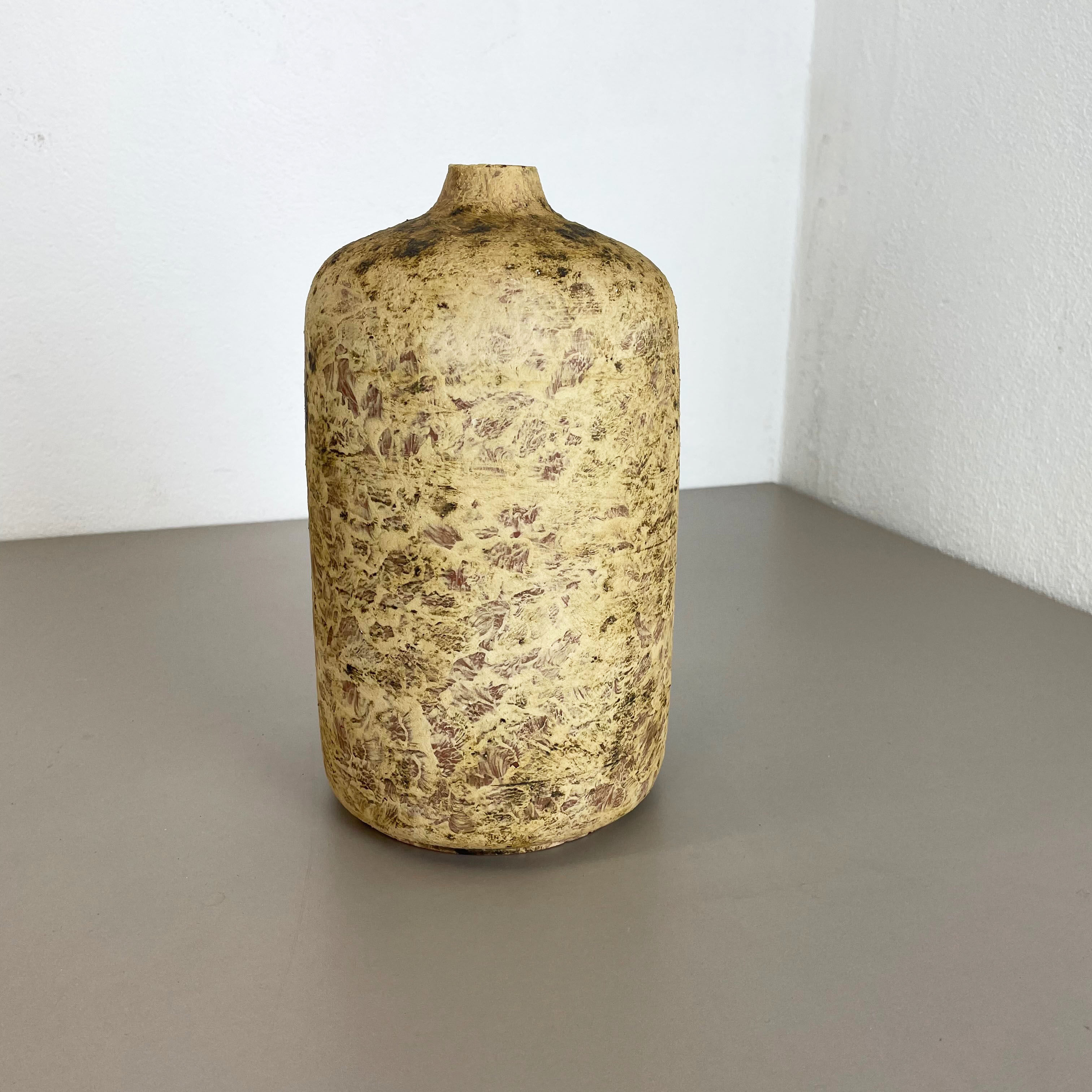 XXL Ceramic Studio Pottery Vase by Gerhard Liebenthron, Germany, 1960s