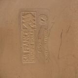 Vintage professional bistro table and its cast iron base