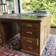 Large desk with a double finish on the banks of the Seine 20 years ago.