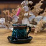 Bougie tasse surcyclé