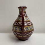 Ceramic handle vase Tunisia? TIssier? Nabeul? Ben Sedrine