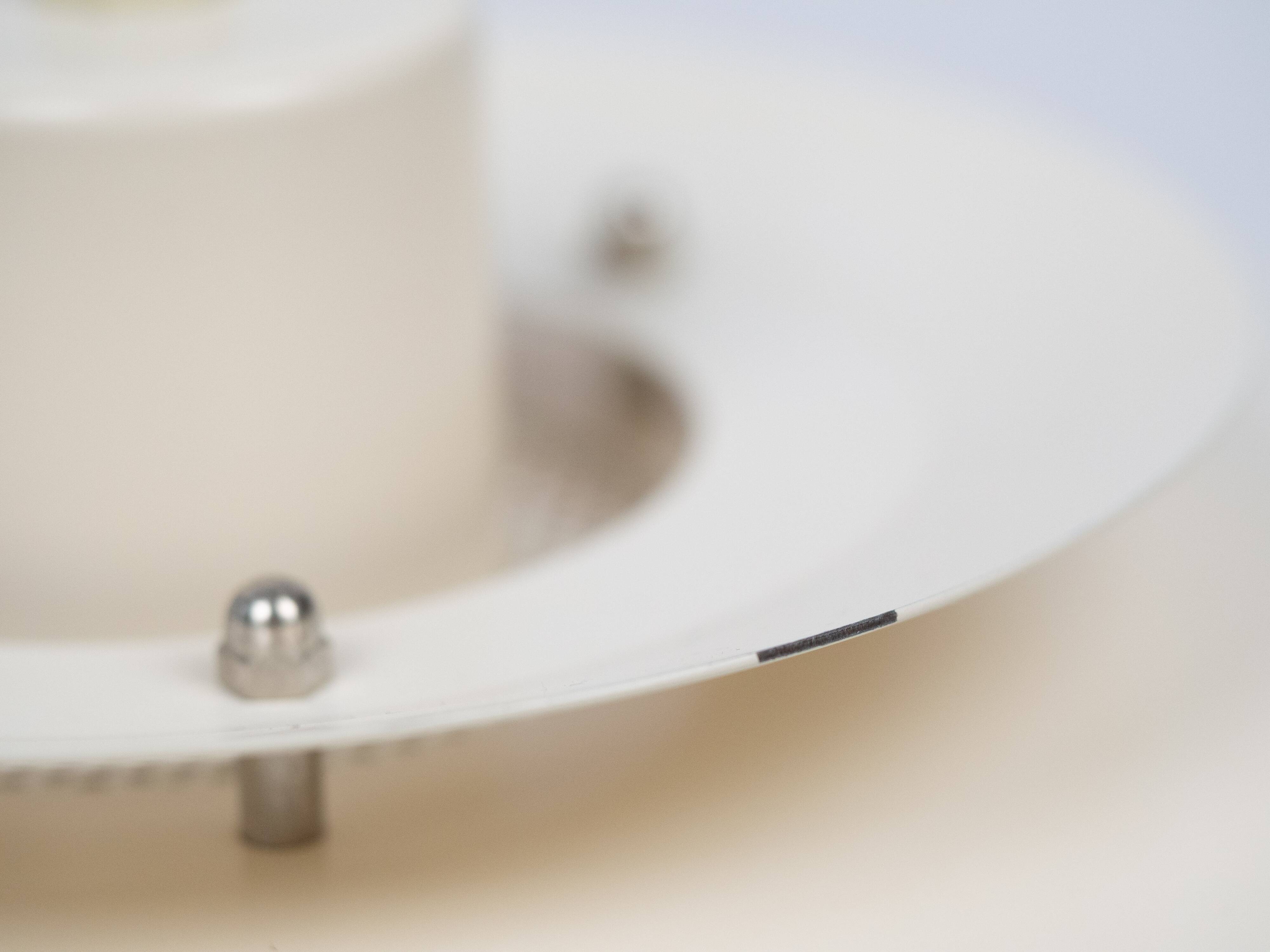 Lampe suspendue vintage danoise Bless par Dana light, années 1980.