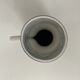 Vase soliflore Bavaria noir texturé vintage années 70