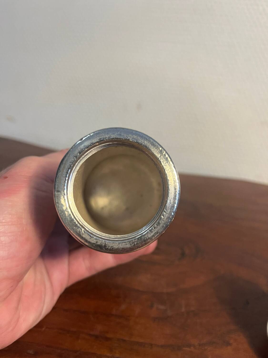 English Mappin and Webb shaker, early 20th century