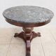 Empire side table in mahogany