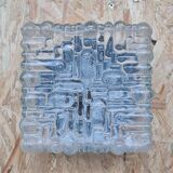 Wall lamp in chiseled glass 1960