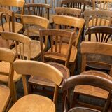 50 mismatched bistro chairs French Restaurant THonet mismatch wood bistro bentwood chairs baumann