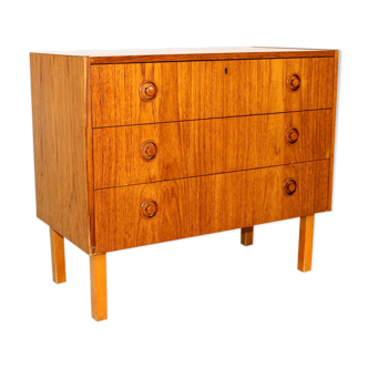 Scandinavian chest of drawers Sweden 1960