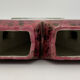 MAJOLIQUE WASMUËL - Art Deco vase in faience signed numbered - 1930s