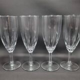 Set of 4 champagne flutes