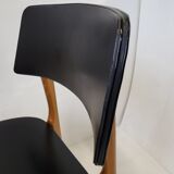 Suite of 4 vintage chairs 1960