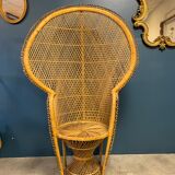 Emmanuelle chair in rattan 70s