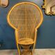 Fauteuil Emmanuelle en rotin années 70