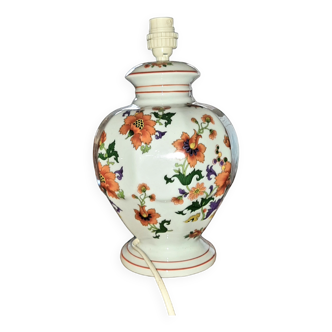 Pied de lampe de chevet porcelaine