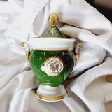 Limoges Porcelain Bombonera Lafarge or Empire Style Tibor or Napoleon