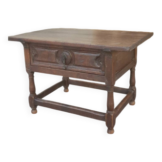 19th century Spanish bedside table